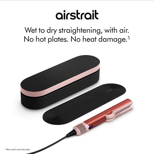 Dyson Airstrait Strawberry Bronze and Blush Pink 1's - Straighteners