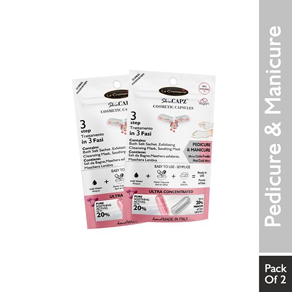 La Cremerie SkinCapz Manicure Pedicure Kit 2's