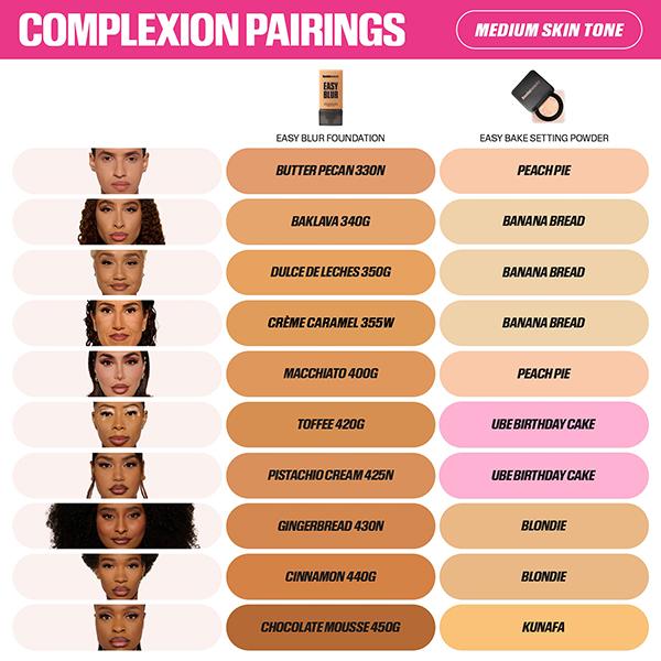 Huda Beauty Easy Blur Foundation Pistachio Cream 425N 30 ml - Foundation