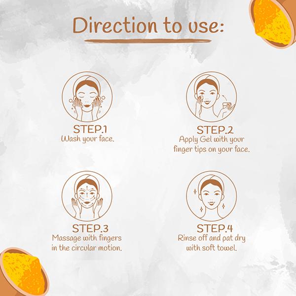 Nutriment Ubtan Gel All Skin Type 250 gm - Face Gels