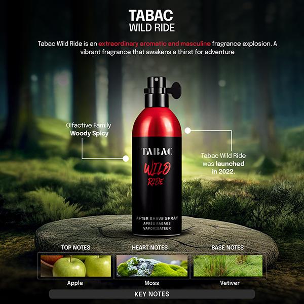 Tabac Wild Ride After Shave Lotion 125 ml - Aftershave Lotion
