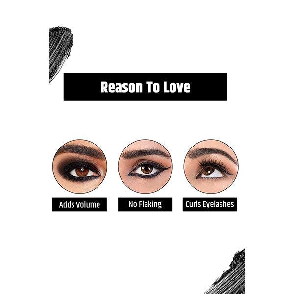 Insight Cosmetics Ultra Curl Plus Volume Perfect Mascara 12ml - Mascaras