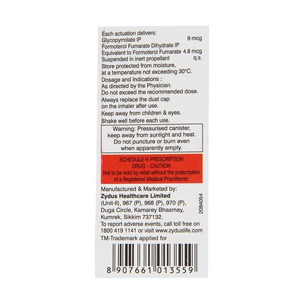 FORGLYN Inhaler 120md - Asthma/COPD-Ast
