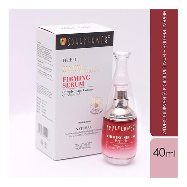Netmeds | Soulflower Firming Serum - Peptide & Hyaluronic 4% 40 ml