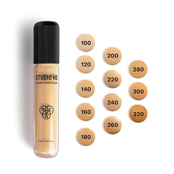 Pac Studio HD Liquid Concealer (HD Light 180) 8 ml - Concealer
