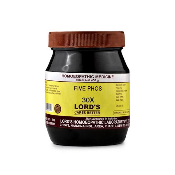 Lord's Bio-Chemic Five Phos 30X Tablet 450 gm - Bio-Chemic