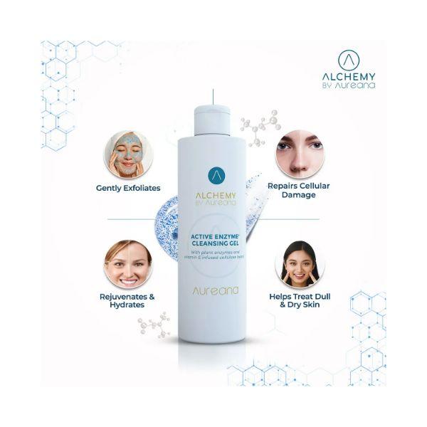 Alchemy By Aureana Active Enzyme+ Cleansing Gel 100 ml - Skin-Treatment