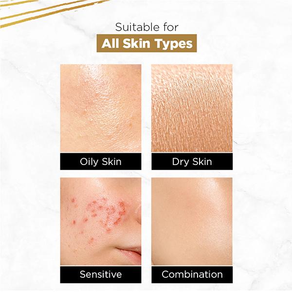 Streax Bright & Shine Serum Infused Face Cream Gel 50 g - Day Cream