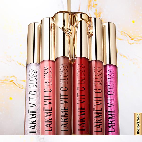 Lakme SuperglowVIT-C Gloss-Cherry RedC3 2.5 ml - Lip Glosses