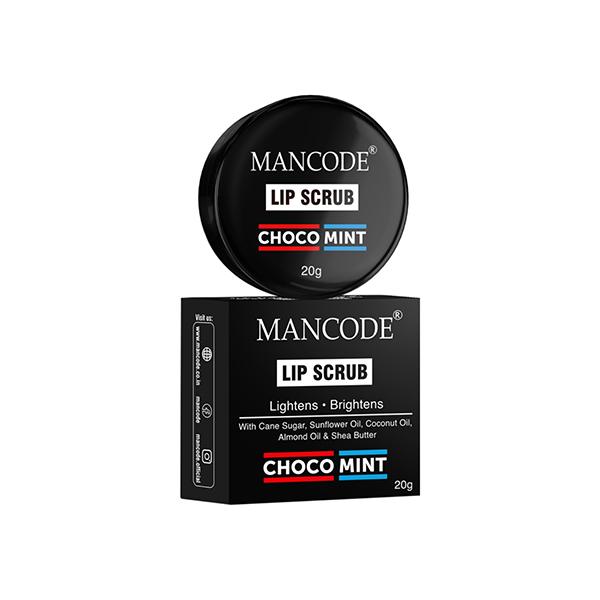 Mancode Lip Scrub 20 gm - Lip Scrubs