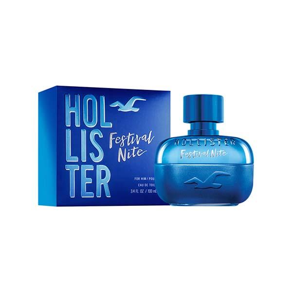 Hollister Festival Nite For Him Eau De Toilette 100 ml - Men Perfumes (Edt/Edp)