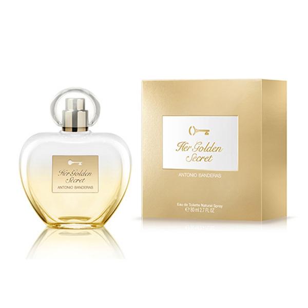 Antonio Banderas Her Golden Secret Eau De Toilette 80 ml - Women Perfumes (Edt/Edp)