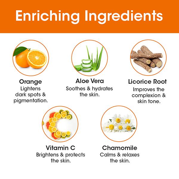 T.A.C - The Ayurveda Co. Vitamin C Serum Sheet Mask with Liquorice Toning and Brightening 22ml - Sheet Masks