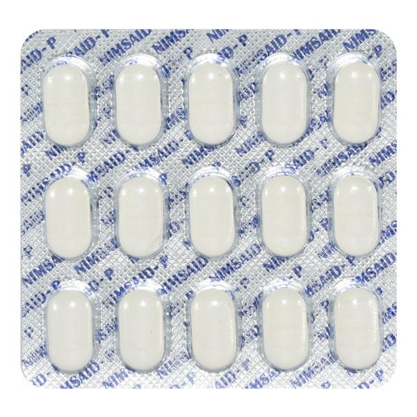 NIMSAID P Tablet 15's - Pain relief-Nsa
