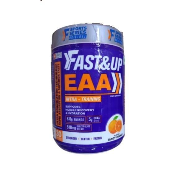 Netmeds | Fast&Up EAA Intra Training Supplement (30 Servings) - Tangy Orange Flavour 390 g