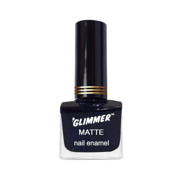 Glimmer Nail Enamel Midnight Blue 9 ml - Nail Polish