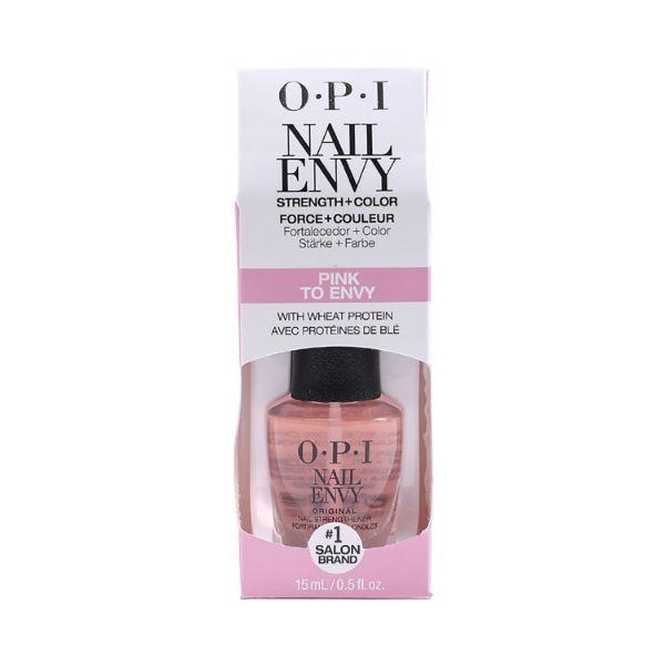 O.P.I NAIL ENVY STRENGTH + COLOR PINK TO ENVY NT223 15 ml - Nail Polish