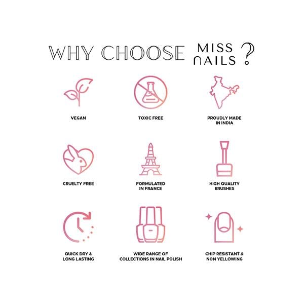 Miss Nails Paint Me Pretty Venus Trap 5's - Nail Polish