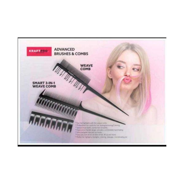 KraftPro Hair Comb - 3 IN 1 Smart Comb 1's