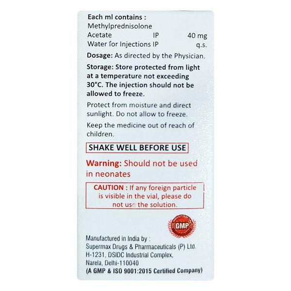 PREDNIWIK 80 Injection 1ml - Hormonal Therapy-Cor