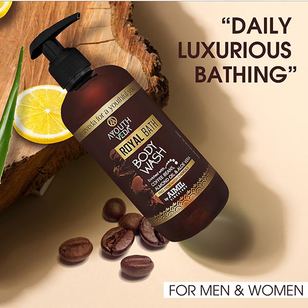 Ayouthveda Royal Bath Body Wash 300 ml - Shower Gels & Body Wash
