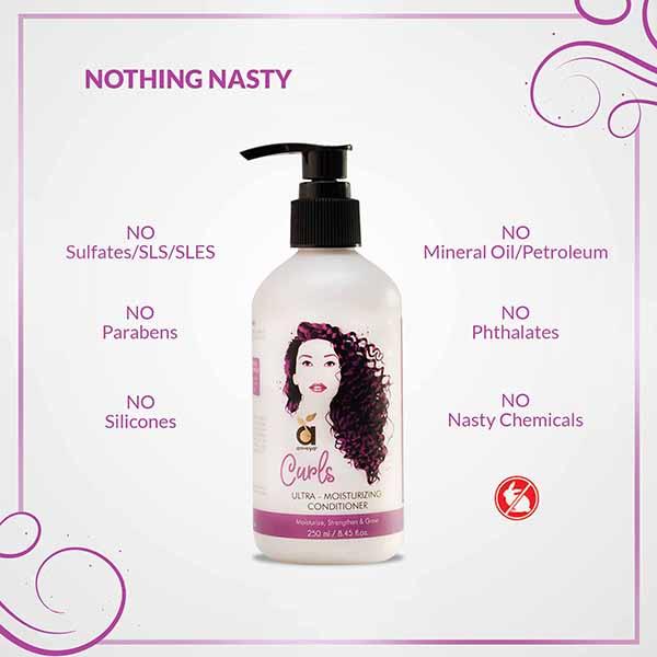 Anveya Curls Ultra - Moisturizing Conditioner 250 ml - Conditioners