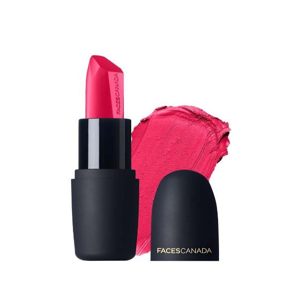 Netmeds | Facescanada Weightless Matte Finish Lipstick Fuschia Wave 02 4.5 gm