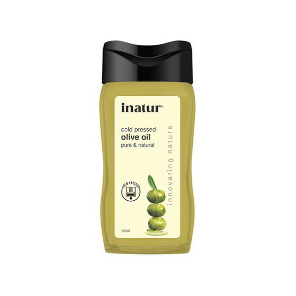 Inatur Cold Pressed - Olive Oil Pure& Natural 100Ml - Massage Oils