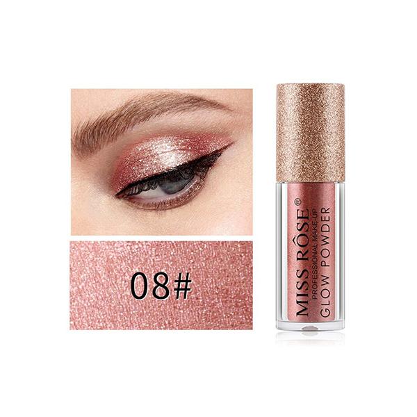 Miss Rose Glitter Glow Powder 7001 - 006M08 20 gm - Highlighters & Illuminators