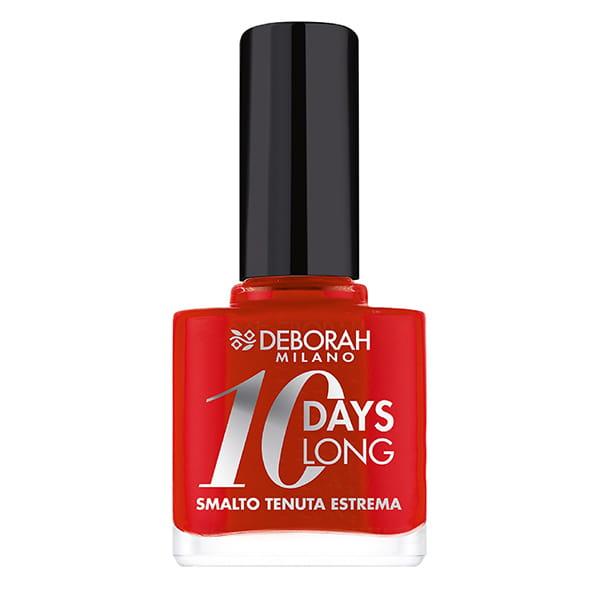 Deborah Milano 10 Days Long - 39 Geranium Red Nail Polish 11 ml - Nail Polish