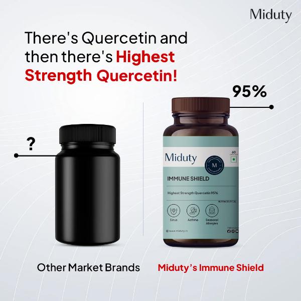 Miduty Immune Shield Capsules 60's - Vitamin C