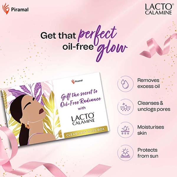 Lacto Calamine Gift Box, Face Wash, Face Lotion, Sunscreen, Facial Wipes, Toner, Oil Free Radiance 850 gm - Makeup Kits & Sets