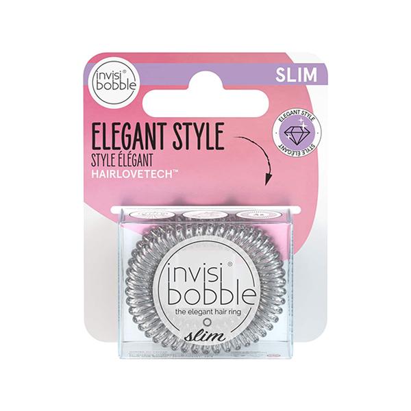 Netmeds | Invisibobble Slim Hanging Pack Chrome Sweet Chrome 3's