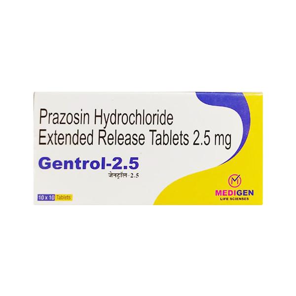 GENTROL 2.5 Tablet 10's - Hypertension-Alp