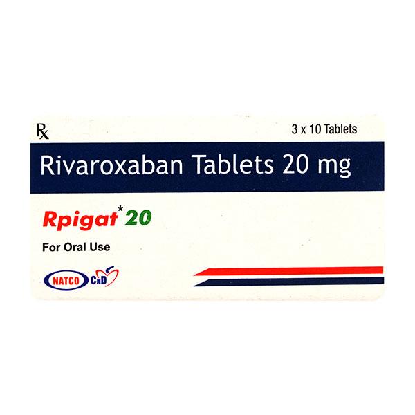 RPIGAT 20 Tablet 10's - Blood Clot-Ant