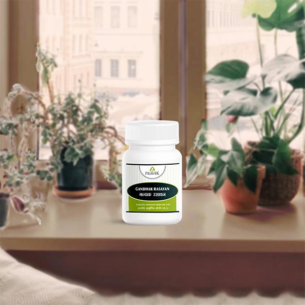 Pravek Gandhak Rasayan Tablet 40's - Speciality Medicines