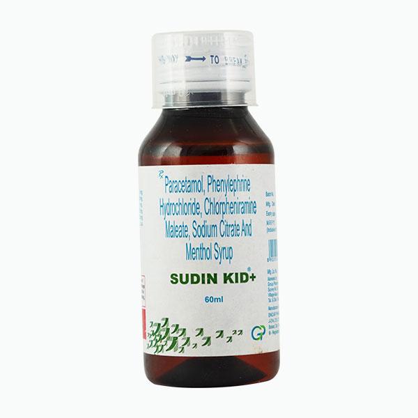 Netmeds | Sudin Kid+ Syrup 60ml