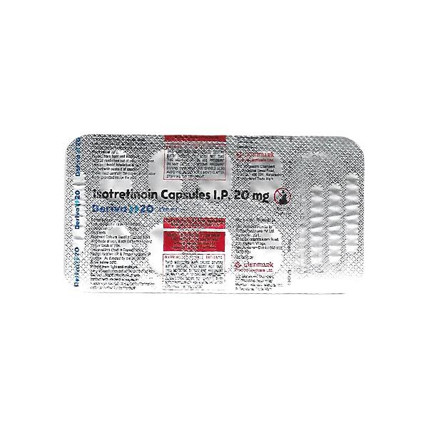 DERIVA I 20 Capsule 10's - Acne-Acn