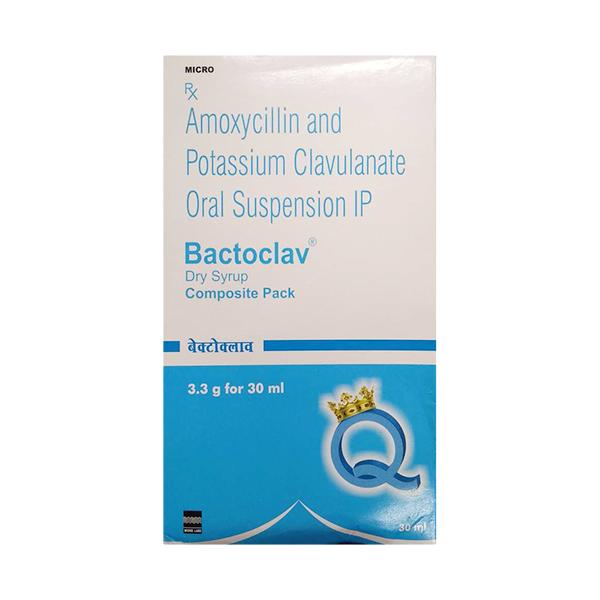 Bactoclav Dry Syrup 30ml - Bacterial Infections-Pen