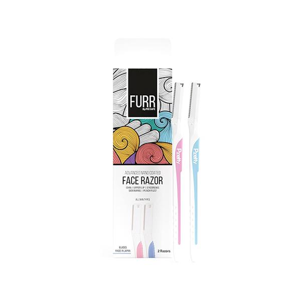 Netmeds | Furr By Pee Safe Advanced Nano Coated Face Razor All Skin Types 2's