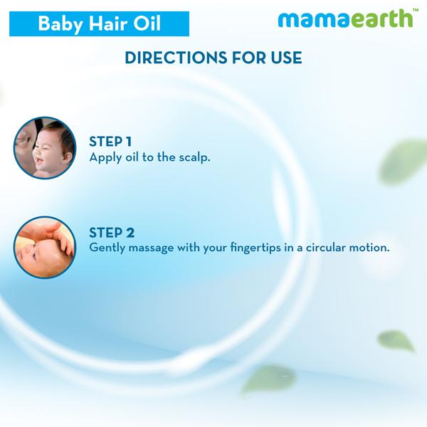 Mamaearth Babies Nourishing Hair Oil -With Almond & Avocado Oil 200ml - Creams, Lotions & Oils
