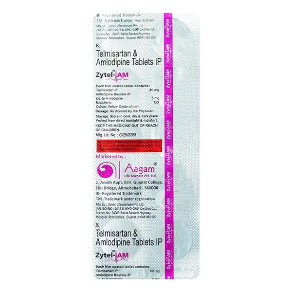 Zytel Am Tablet 10's - Hypertension-Ang