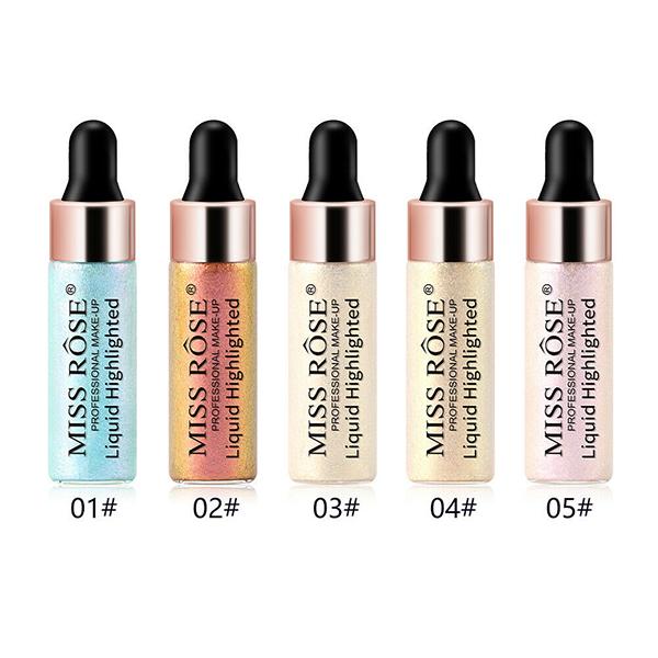 Miss Rose Skin Instant Glow Drop Liquid Highlighter 7003 - 007 02 6 gm - Highlighters & Illuminators