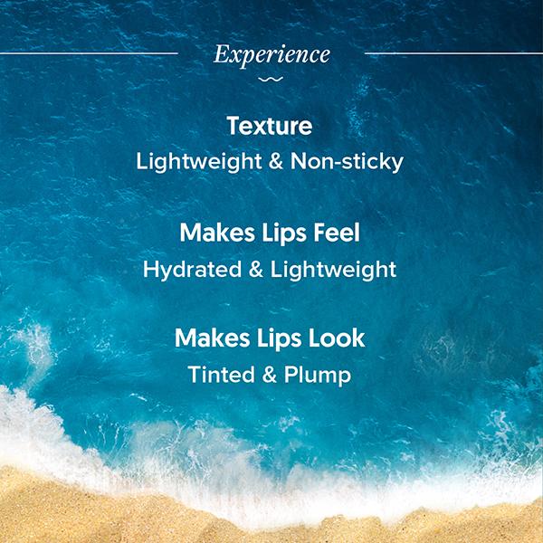 Aqualogica Coral Slush Plump + Luscious Tinted Lip Balm With Mango And Hyaluronic Acid 10 gm - Lip Balms