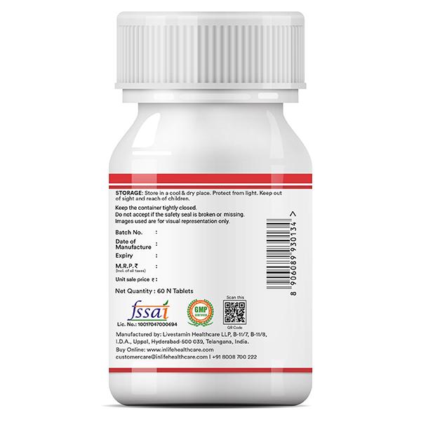 INLIFE Iron Folic Acid Tablets 60's - Multi-Vitamins