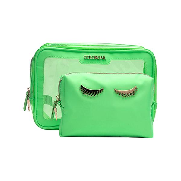 Netmeds | Colorbar Lips and Lashes Box Pouch - Neon Green 1's
