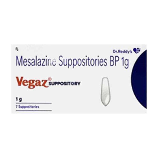Netmeds | VEGAZ 1g Suppositories 7's