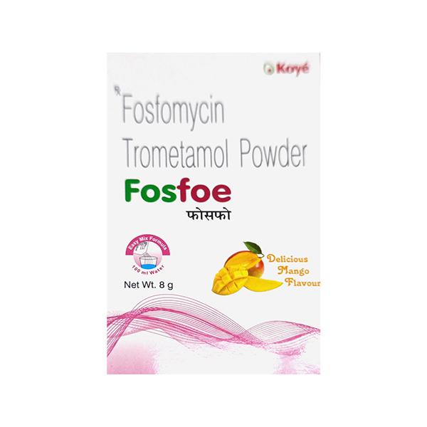Fosfoe DELICIOUS MANGO FLAVOUR Powder 8Gm - Bacterial Infections-OAB