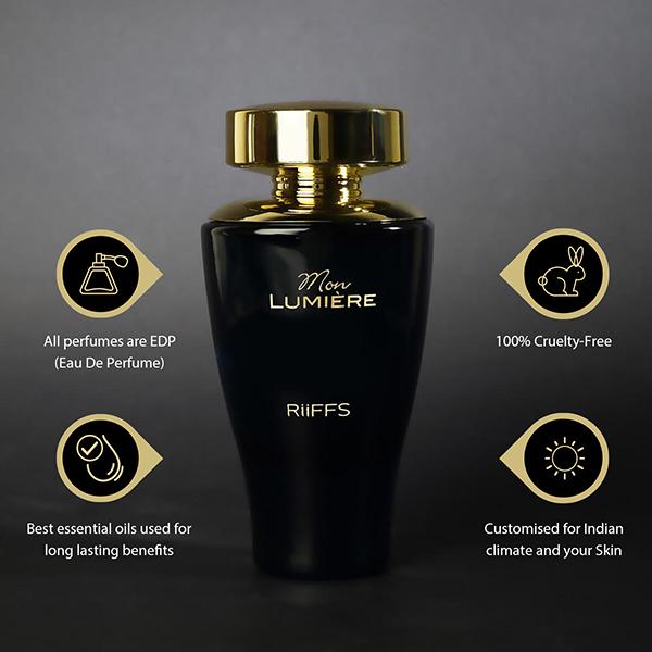RiiFFS Mon Lumiere Perfume For Women 100 ml - Women Perfumes (Edt/Edp)