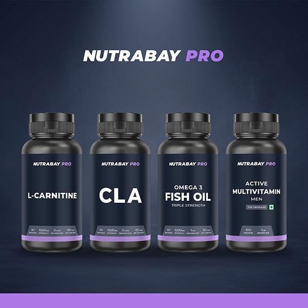 Nutrabay Pro Active Multivitamin Capsule for Men 120's - Multi-Vitamins